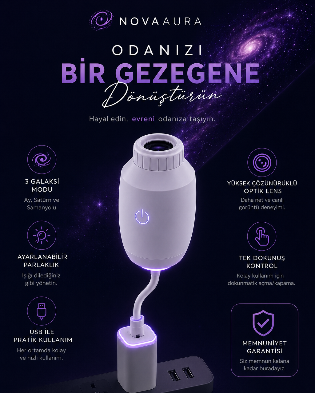 Galaksi projektör Pro